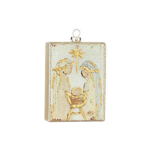 5.25" Holy Family Ornament