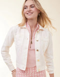 Spartina | Knox Linen Jacket Antique White