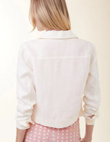 Spartina | Knox Linen Jacket Antique White
