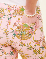 Spartina | Maren Fringe Pant Enclave Bamboo Bird Cage Pink