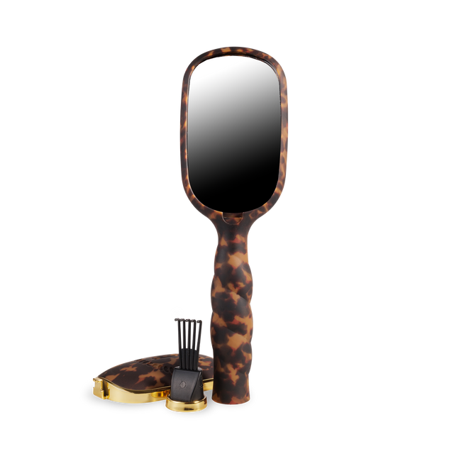 Teleties | Detangler Hair Brush for Medium Hair - Tortoise