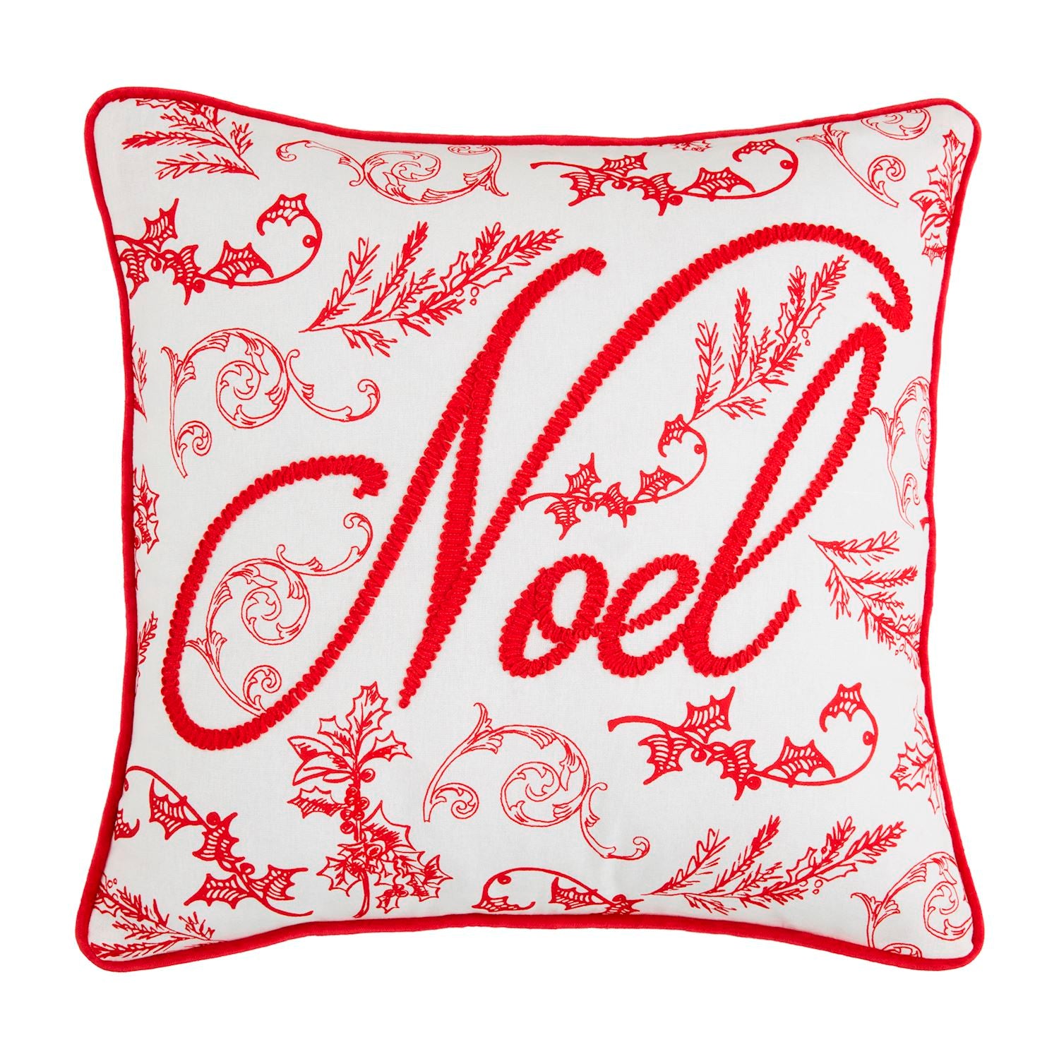 Mudpie | Noel Toile Pillow