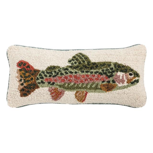 Mudpie | Trout Hooked Pillow
