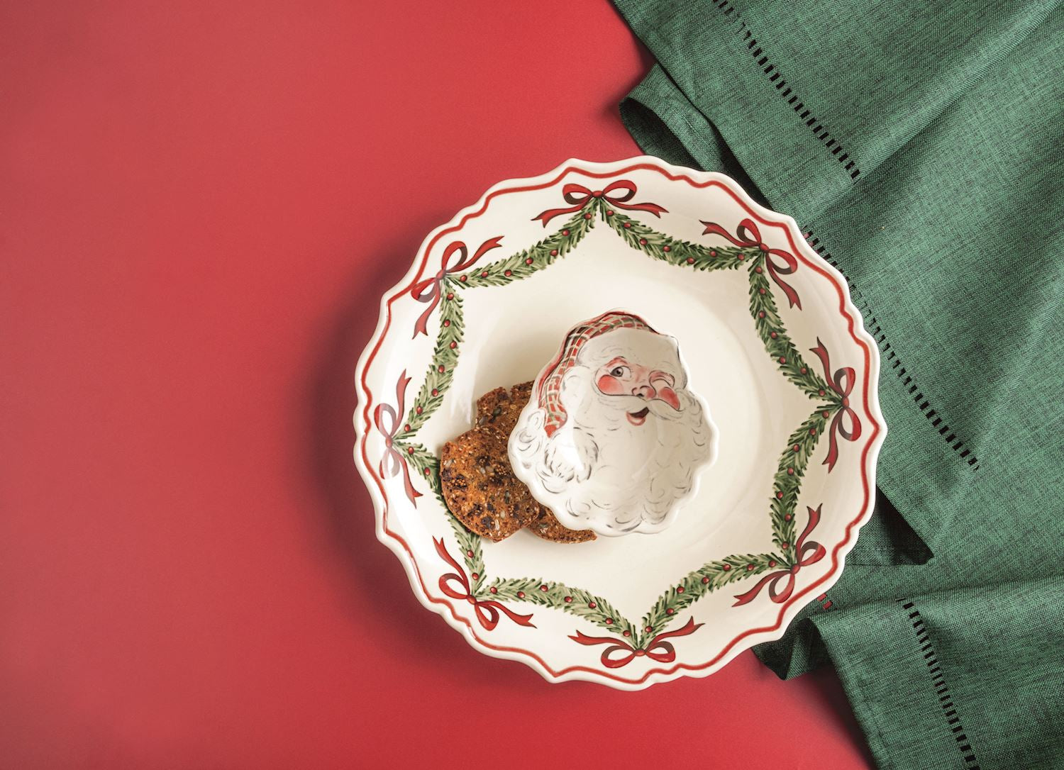 Mudpie | Santa Chip & Dip Set