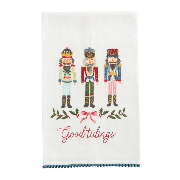 Mudpie | Nutcracker Printed Towel
