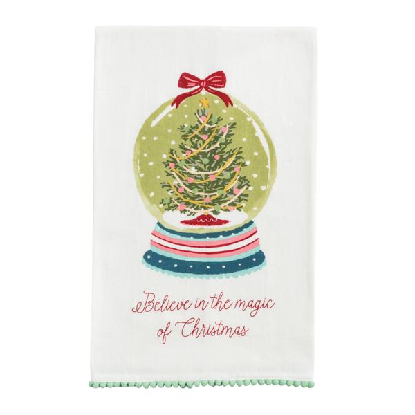 Mudpie Snowglobe Towel