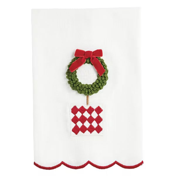 Mudpie | Wreath Topiary Towel