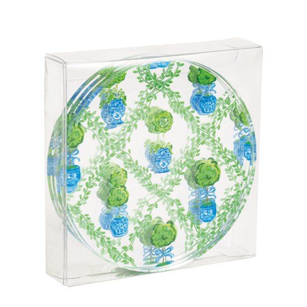 Mudpie | Topiary Coaster Set