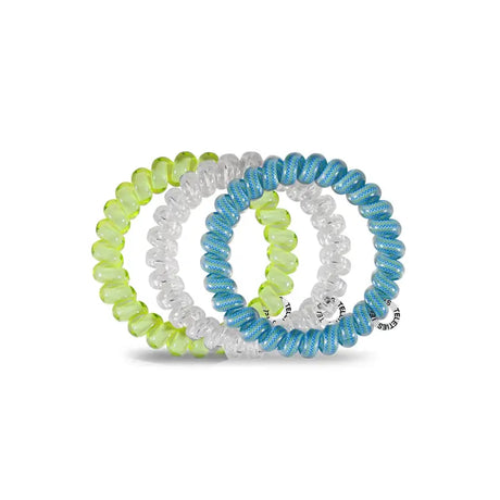 Teleties | Ocean Villa - Large Spiral Hair Ties