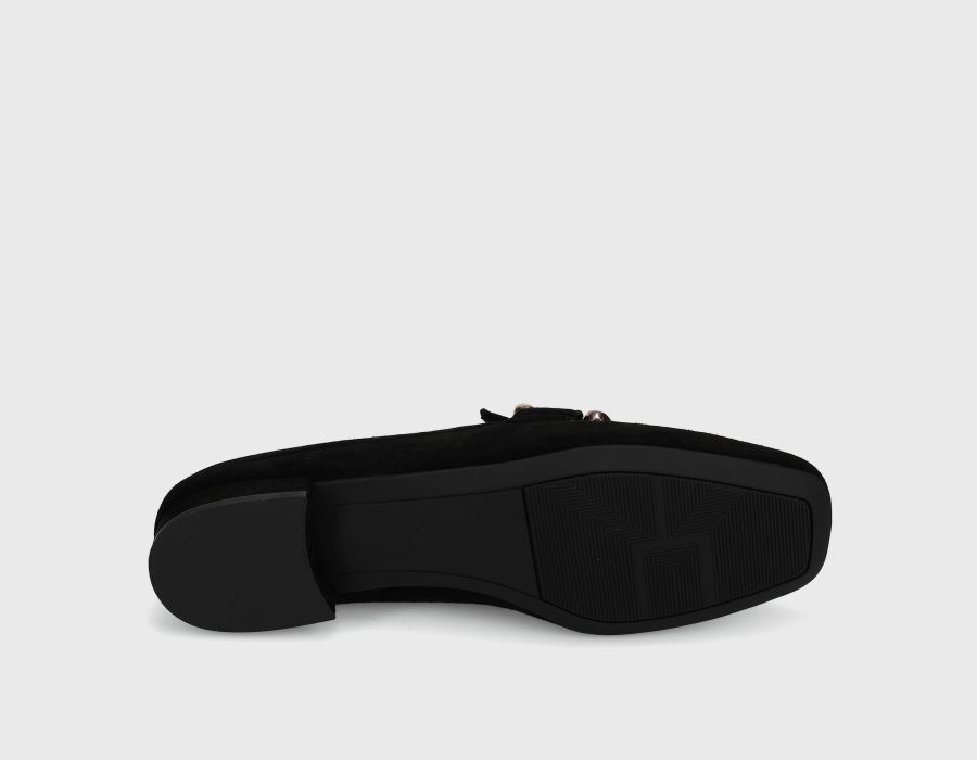 Vaneli | Shaine Black Suede