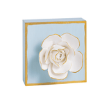 Mudpie | Figural Flower Plaque