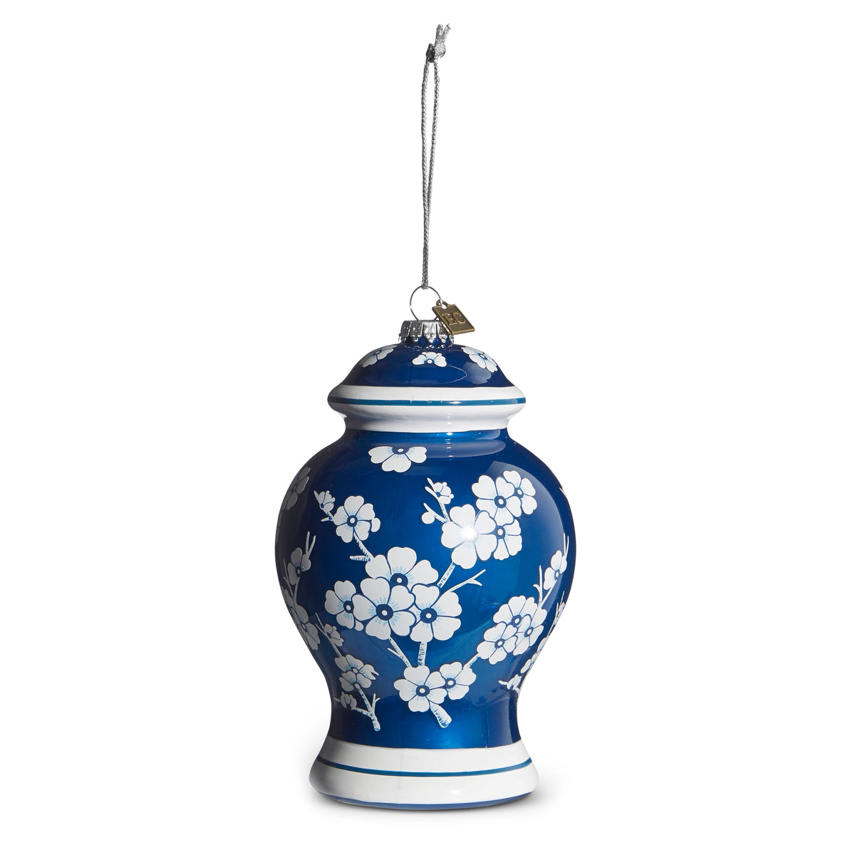 Floral Ginger Jar Ornament