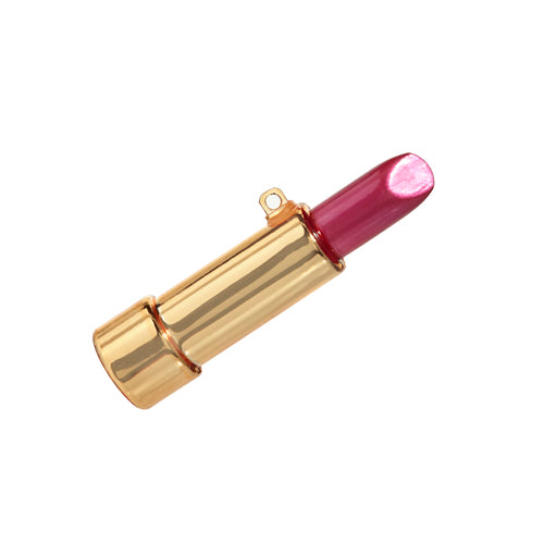 3.5" Pink Lipstick Ornament