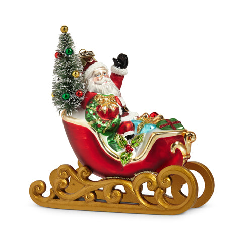 5.25" Sleigh Ride Ornament