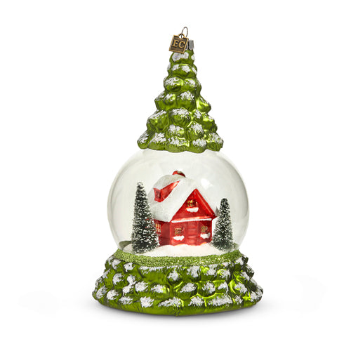 7.5" Cabin in the Woods Ornament