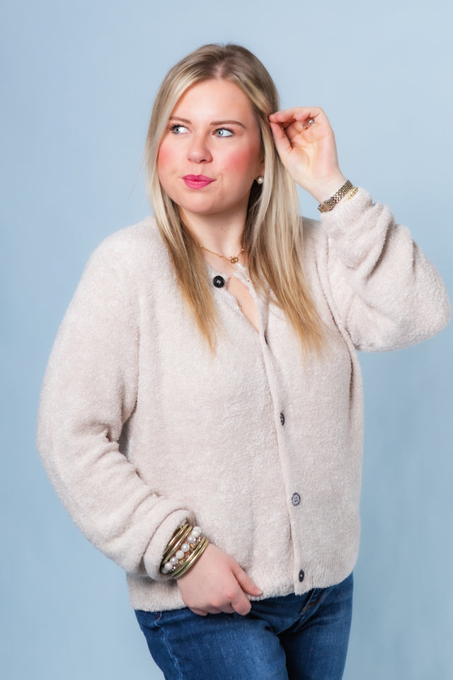 The Bianca Button Down Sweater