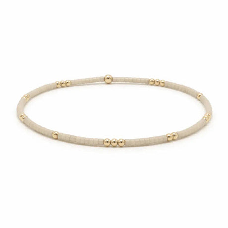 Erin Gray | 2mm Newport OYSTER + Gold Filled Waterproof Bracelet