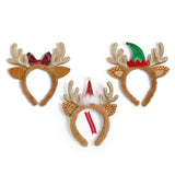 Two's Company | Reindeer Sparkle Hand-Crafted Faux Fur Headband