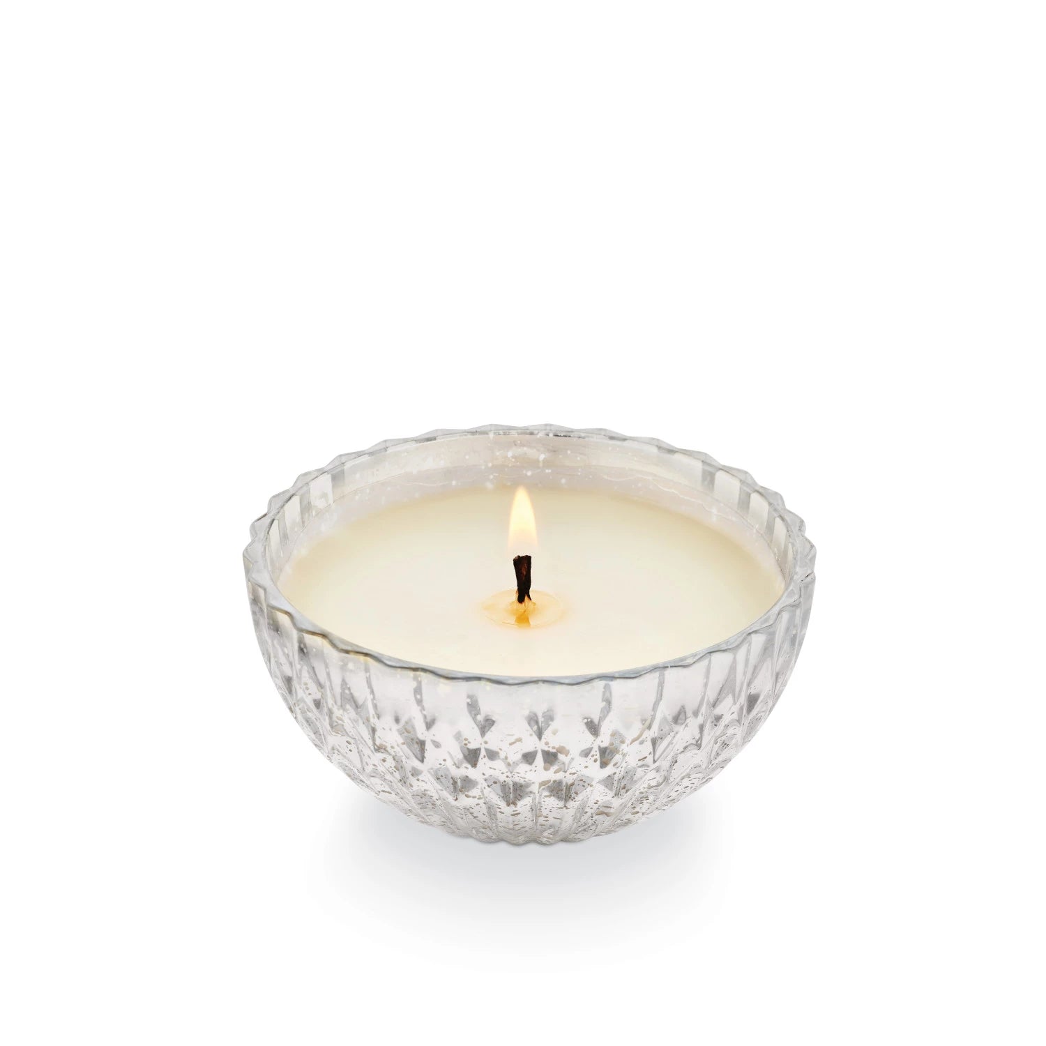 Silver Balsam & Cedar Mercury Ornament Candle