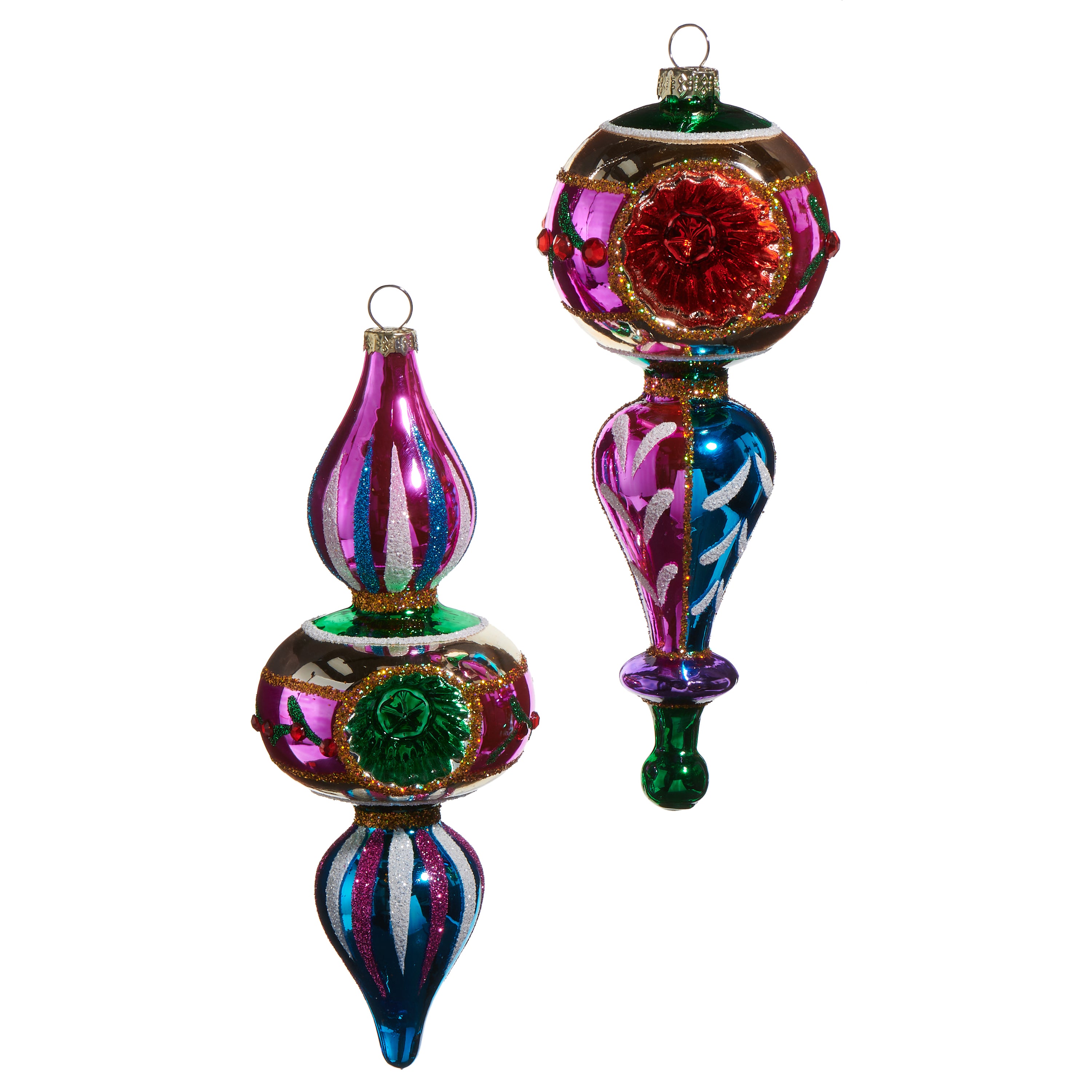 7.5" Multicolor Witch Eye Ornament