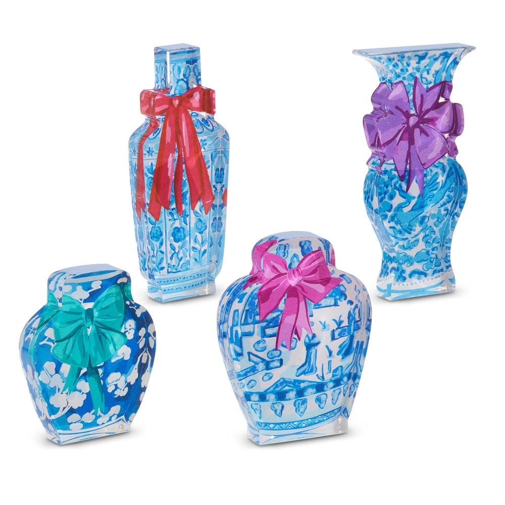 Chinoiserie Melody Acrylic Blocks