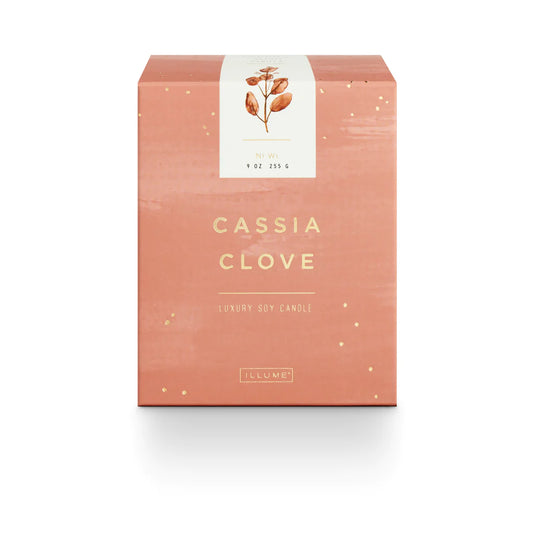 Cassia Clove Small Luxe Sanded Mercury Candle
