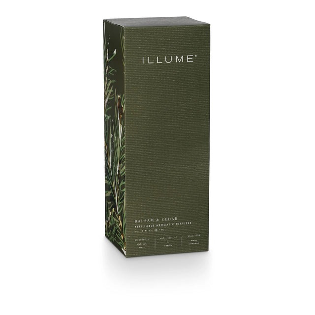 Illume | Balsam & Cedar Refillable Aromatic Diffuser