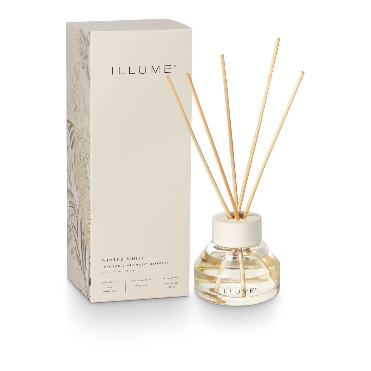 Illume | Winter White Refillable Aromatic Diffuser