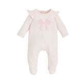 Mudpie | Ruffle Bow Baby Sleeper