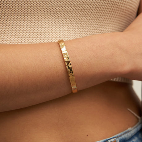 Brenda Grands Jewelry | Hammered Bangle