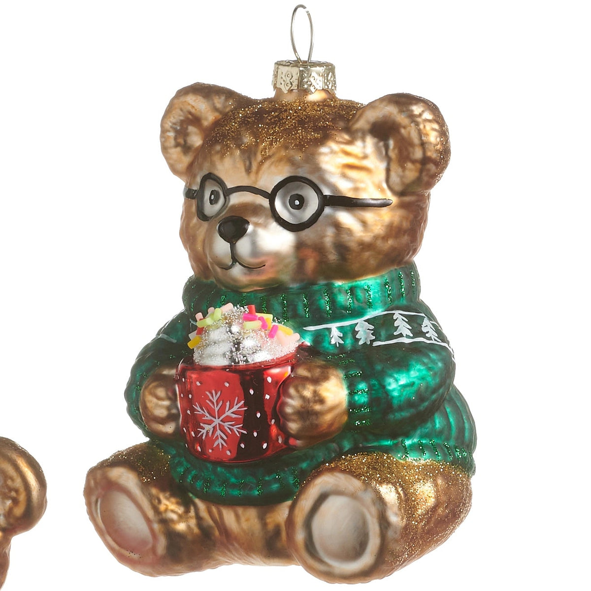 4" Beary Christmas Ornament