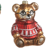 4" Beary Christmas Ornament
