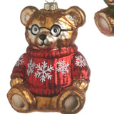 4" Beary Christmas Ornament