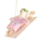5.5" Spa Day Mice Ornaments