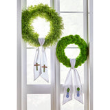 60" Topiaries Wreath Sash