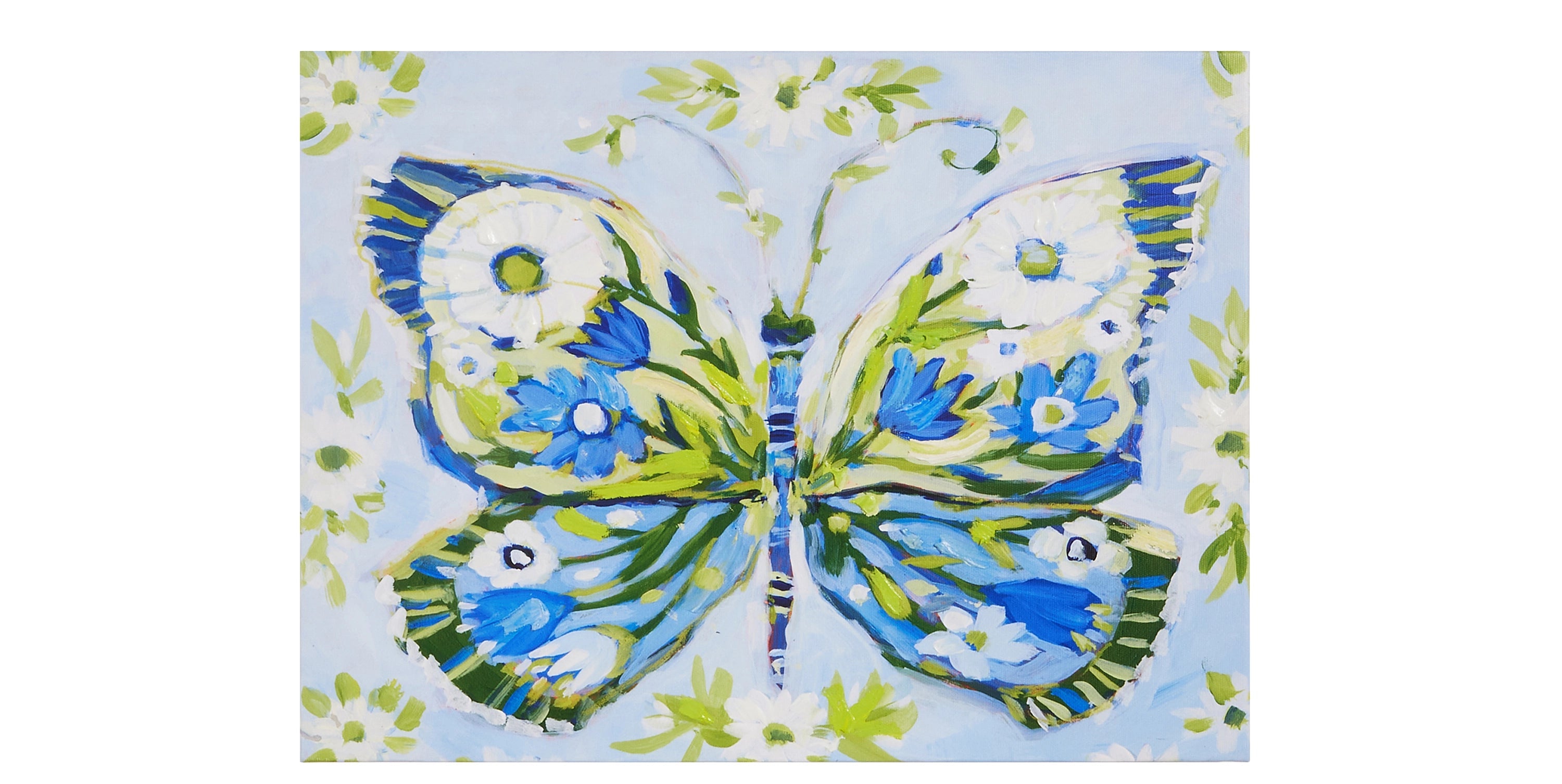 15.75" Wings of the Meadow Wall Art