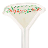 6" Holiday Happy Hour Acrylic Block