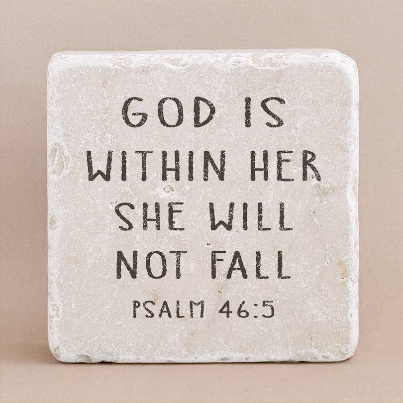 Twelve Stone Art - 619 | Psalm 46:5 - Small