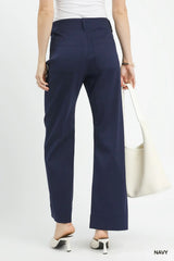 Harbor Tailored Wide Leg Stretch Pants