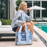 Case-Mate | Carolina Blue Crochet Wave Jelly Tote Bag