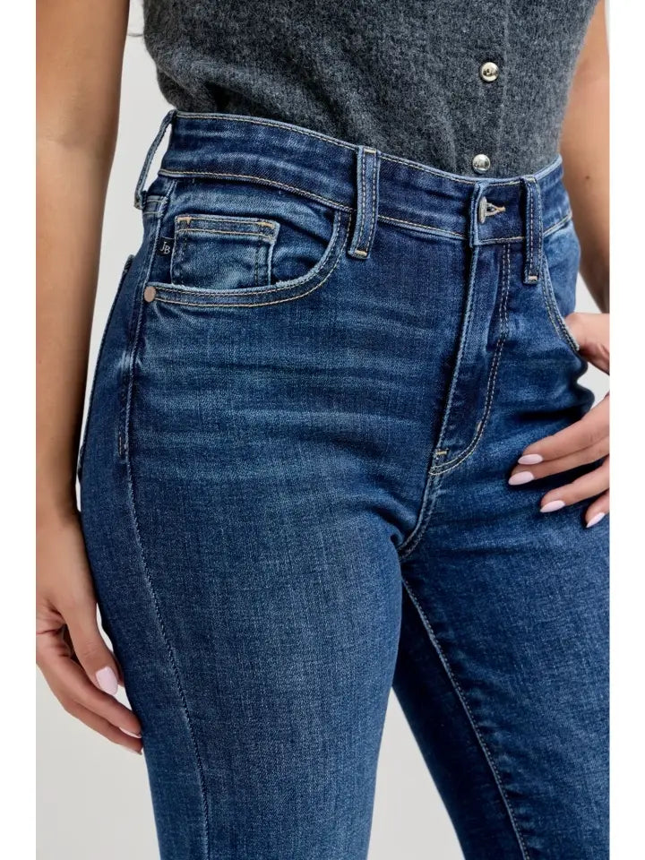 Judy Blue | High Waisted Petite Trouser Flare