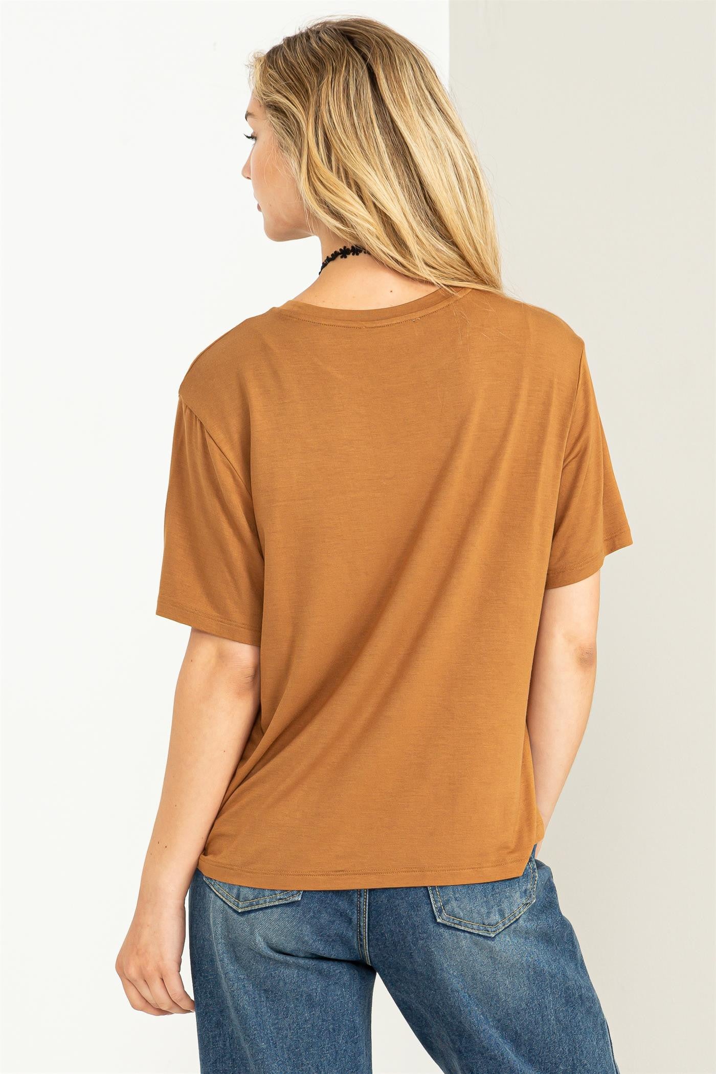 Wonderful Oversized Pocket Tee