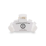 Teleties | Classic Coconut White Tiny Hair Clip
