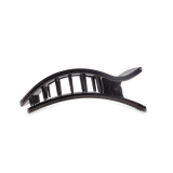 Teleties |  Flat Rectangle Hair Clip | Medium | Jet Black