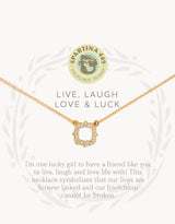 Spartina | Sea La Vie Necklace Luck/Quatrefoil - Gold