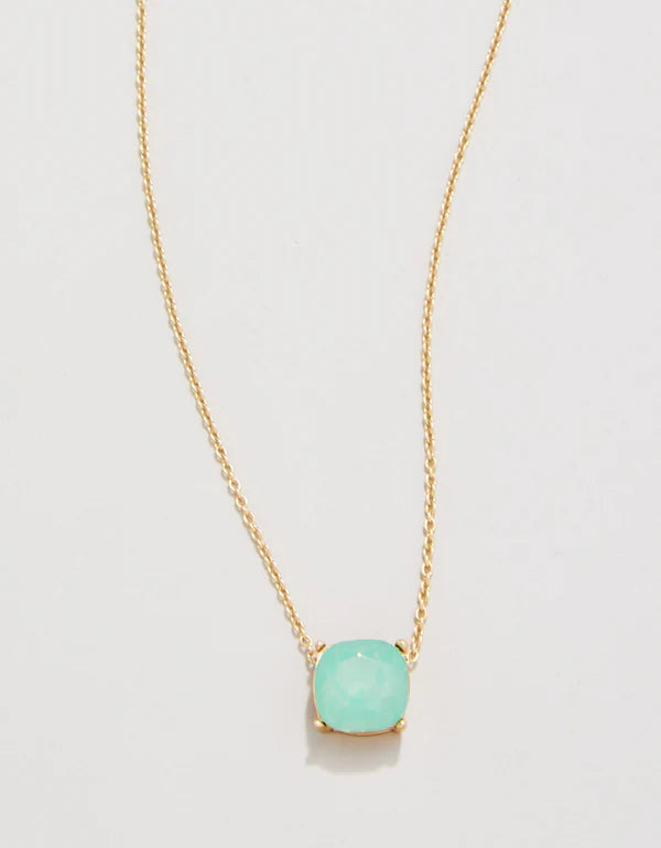 Spartina | Sea La Vie Sea Glass Necklace 18" Happy/Sea Green