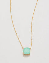 Spartina | Sea La Vie Sea Glass Necklace 18" Happy/Sea Green