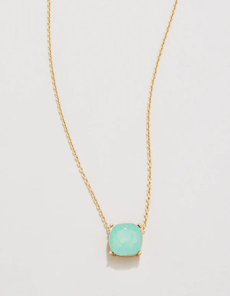 Spartina | Sea La Vie Sea Glass Necklace 18" Happy/Sea Green