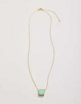 Spartina | Sea La Vie Sea Glass Necklace 18" Happy/Sea Green