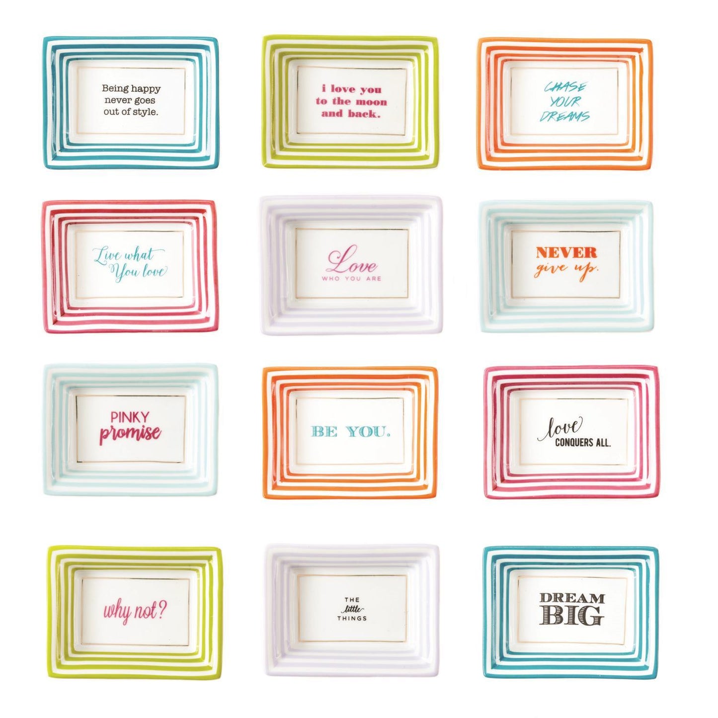 Petite Wise Sayings Trinket Tray